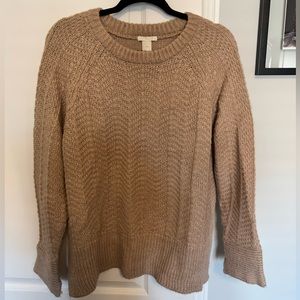 H&M | Taupe Wool Knitted Sweater